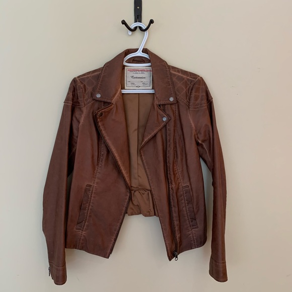 Vegan leather jacket! - Picture 1 of 10
